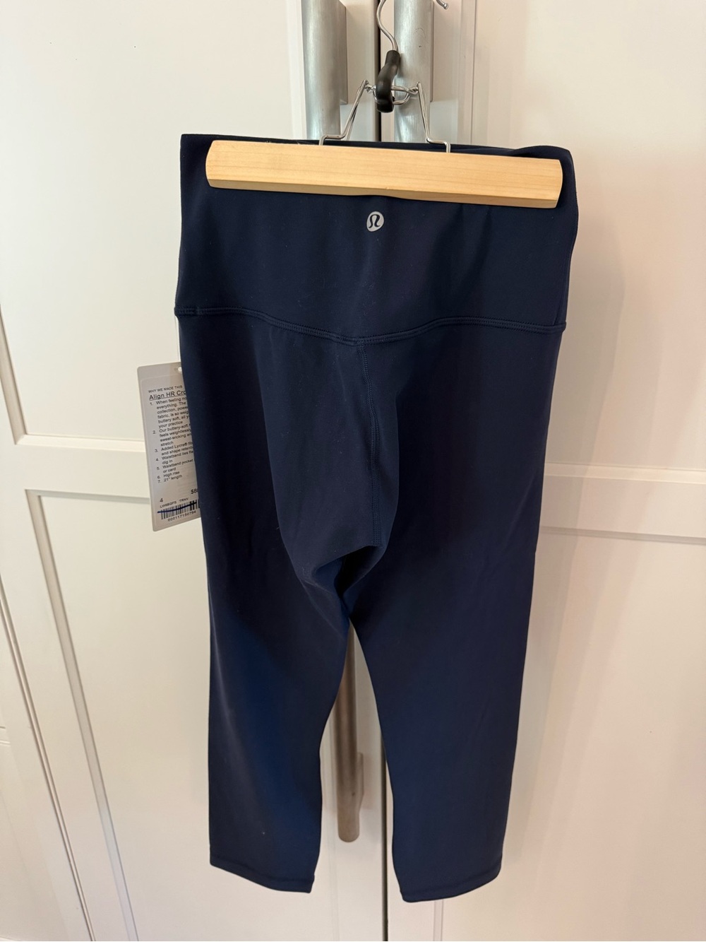 NWT Lululemon Align HR Crop Navy Athletic Cropped Leggings